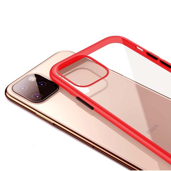 iPhone 11 Pro Max Deksel Støtsikker Rød