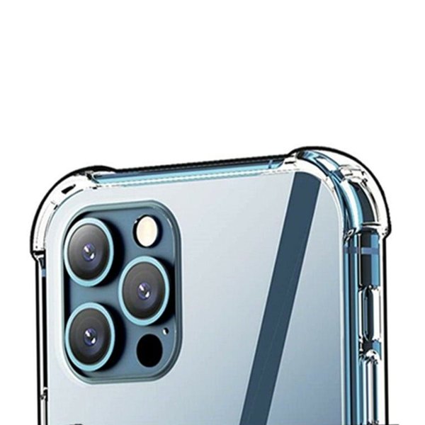 iPhone 12 Pro Max Deksel Støtsikker Transparent