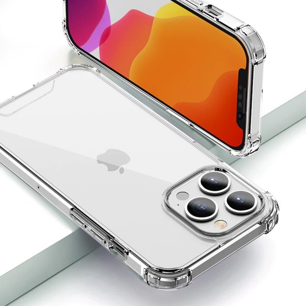 iPhone 13 Mini Deksel Støtsikker Transparent