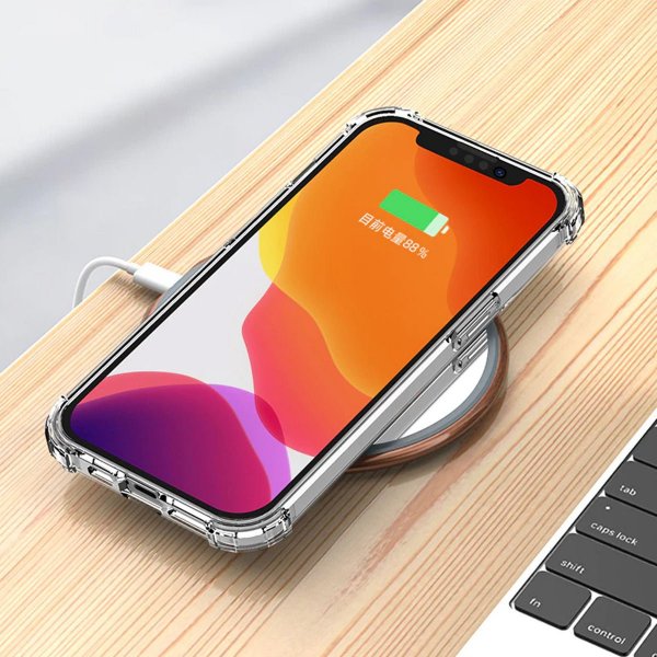 iPhone 13 Pro Deksel Støtsikker Transparent