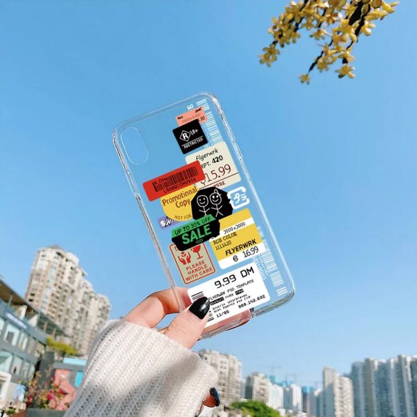 iPhone X/iPhone Xs Deksel Støtsikker Transparent