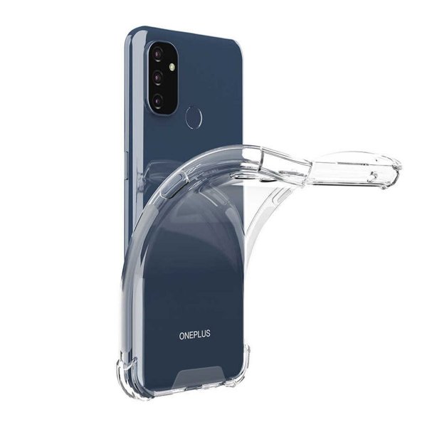 OnePlus Nord N10 5G Deksel Støtsikker Transparent