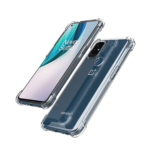 OnePlus Nord N10 5G Deksel Støtsikker Transparent
