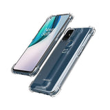 OnePlus Nord N10 5G Deksel Støtsikker Transparent