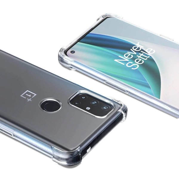 OnePlus Nord N100 Deksel Støtsikker Transparent