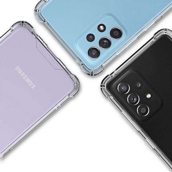 Samsung Galaxy A52/A52s 5G Deksel Støtsikker Transparent