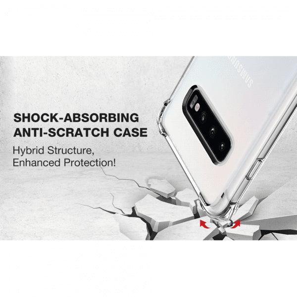 Samsung Galaxy S10 Plus Deksel Støtsikker Transparent