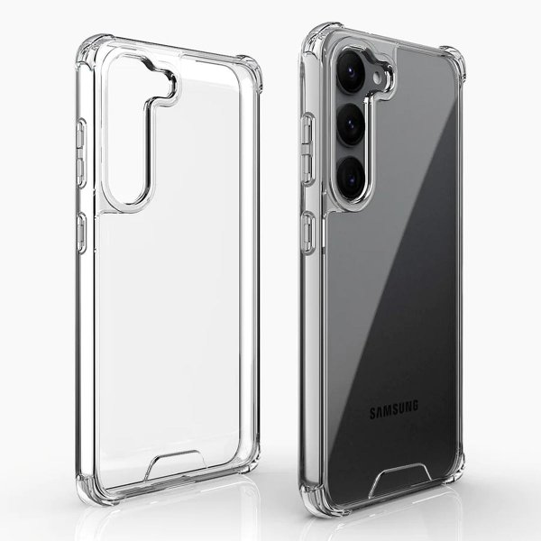 Samsung Galaxy S23 Deksel Støtsikker Transparent