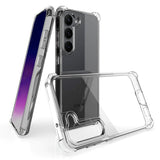 Samsung Galaxy S23 Deksel Støtsikker Transparent