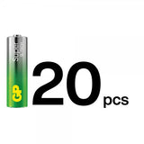 GP Super Alkaline AA Battery 15A/LR6 20-pack