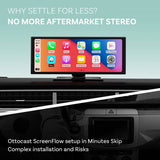Ottocast ScreenFlow portabel Infotainment-skjerm for bil