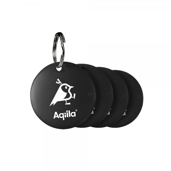 Aqiila Tracker Tagbird Key Ring 4-pakning