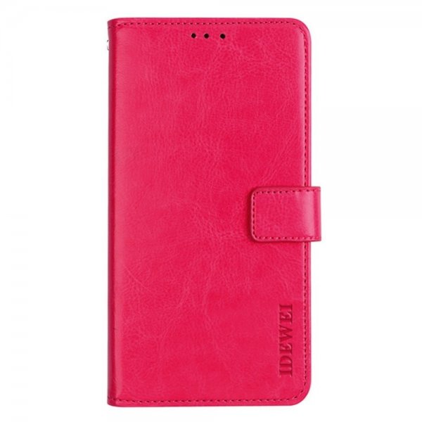 TCL 30E/30 SE/305/306 Etui Skinntekstur Magenta