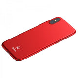 Baseus iPhone X/Xs Deksel Thin Case Rød