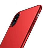 Baseus iPhone X/Xs Deksel Thin Case Rød