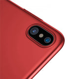 Baseus iPhone X/Xs Deksel Thin Case Rød