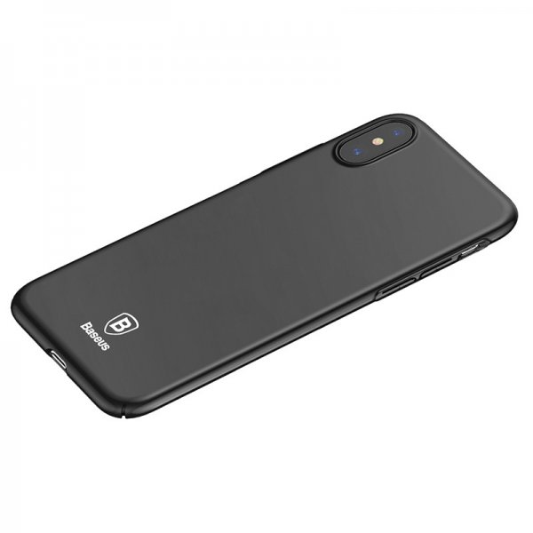 Baseus iPhone X/Xs Deksel Thin Case Svart
