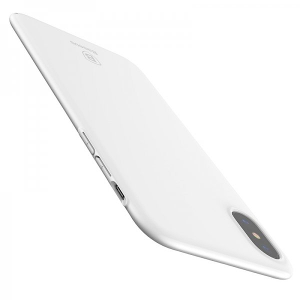 Baseus iPhone X/Xs Deksel Thin Case Hvit