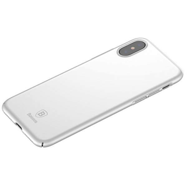 Baseus iPhone X/Xs Deksel Thin Case Hvit