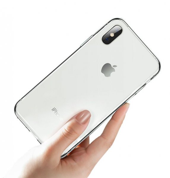 iPhone X/iPhone Xs Deksel Støtsikker TPU Transparent