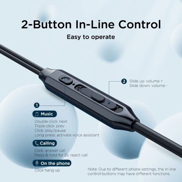 Joyroom Hodetelefoner EC06 USB-C Svart