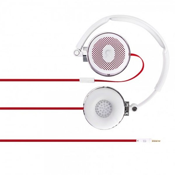 Xqisit Kablede Over-Ear Hodetelefoner H100 3.5mm Hvit
