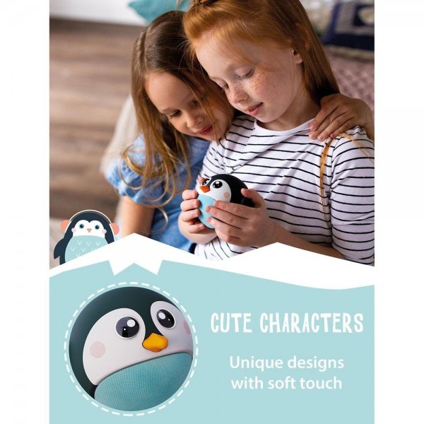 Planet Buddies Trådløs Høyttaler til Barn Pepper the Penguin