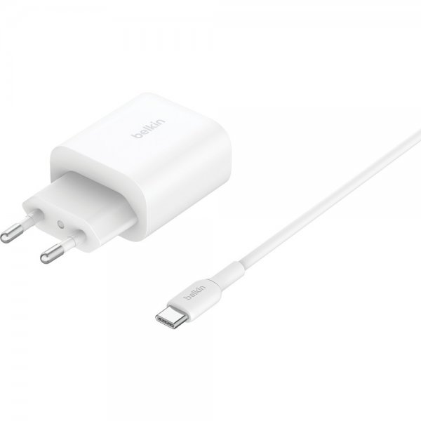 Belkin Trådløs lader BoostCharge 3-in-1 Foldable MagSafe Qi2 15W Hvit