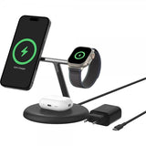Belkin Trådløs lader BoostCharge Pro 3-in-1 MagSafe Qi2 15W Svart