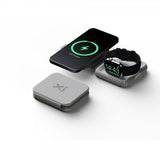 Xtorm Trådløs lader Foldable Wireless Travel Charger 2in1 MagSafe