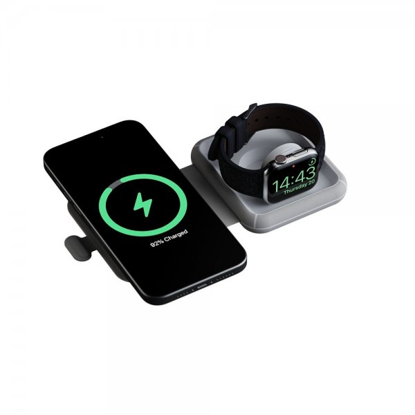 Xtorm Trådløs lader Foldable Wireless Travel Charger 2in1 MagSafe
