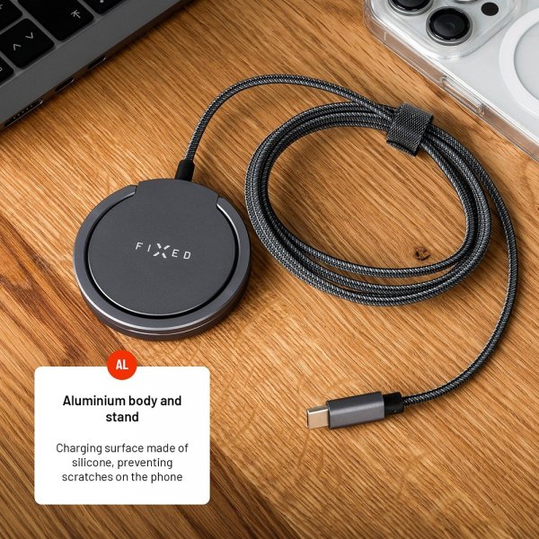 Fixed Trådløs lader MagPad Pro Qi2 MagSafe 15W