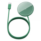 Baseus Trådløs lader MagSafe Simple Mini 15W Grønn