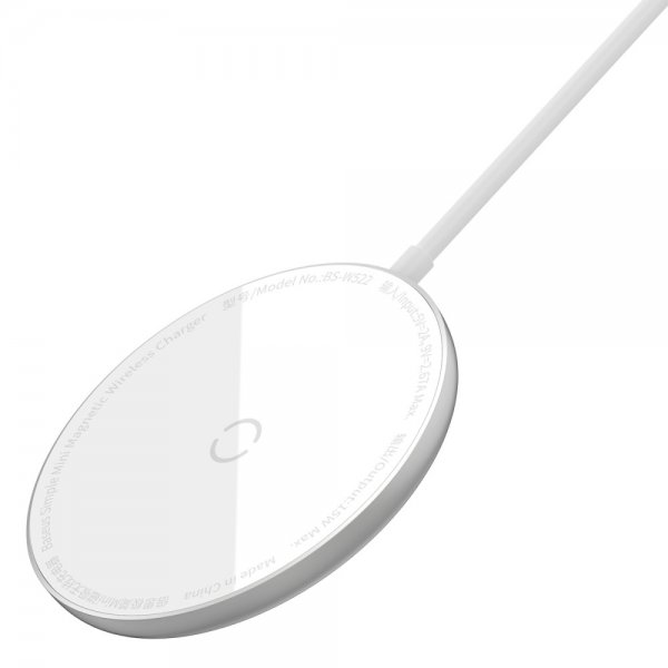 Baseus Trådløs lader MagSafe Simple Mini 15W Hvit