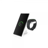 Fixed Trådløs lader Powerstation for Samsung 3in1 15W Hvit