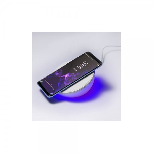 4smarts Trådløs lader VoltBeam N8 LED Clock