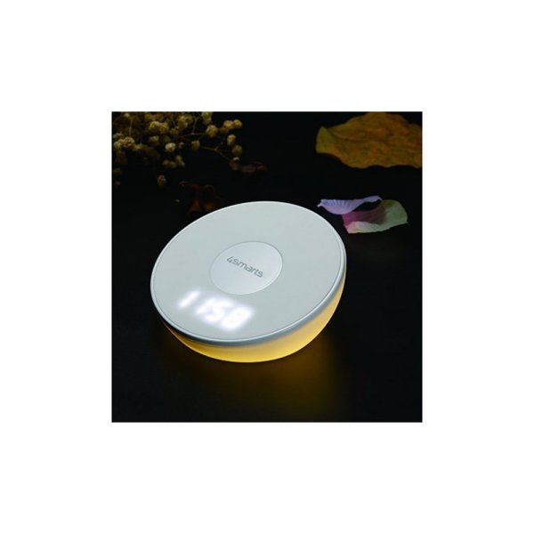 4smarts Trådløs lader VoltBeam N8 LED Clock