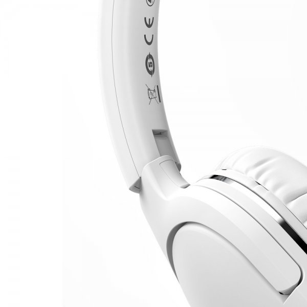 Baseus Hodetelefoner Over-Ear Encok Hvit