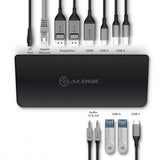 ALOGIC USB-C and USB 3.0 Triple Display Docking Station 4K & Power Delivery 80W