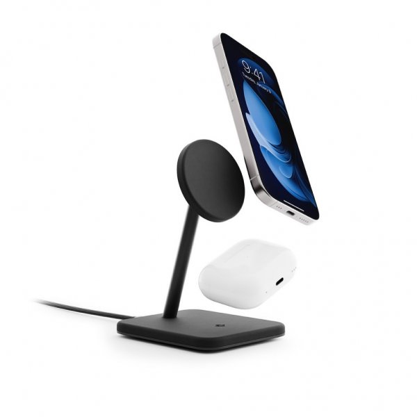 Twelve South Trådløs lader HiRise 2 Deluxe Qi2 MagSafe Svart