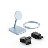 Twelve South HiRise 2 Deluxe 2-i-1 MagSafe-lader Glacier Blue