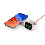 Twelve South Trådløs lader ButterFly SE 2-in-1 Qi2 MagSafe Rosa
