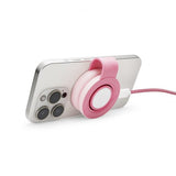 Twelve South Trådløs lader ButterFly SE 2-in-1 Qi2 MagSafe Rosa