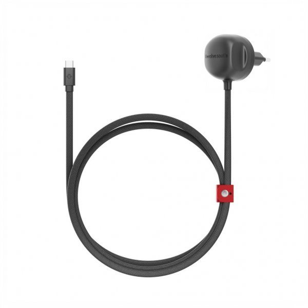 Twelve South PowerCord USB-C Lader 1,2 meter Slate