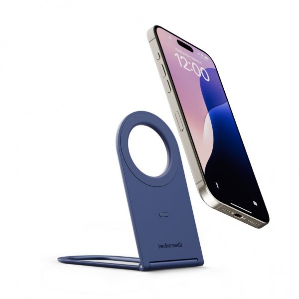 Twelve South Curve Nano MagSafe-mobilstativ Coastal Blue