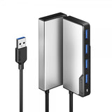 ALOGIC USB-A Fusion SWIFT 4-portars hub Space Grey