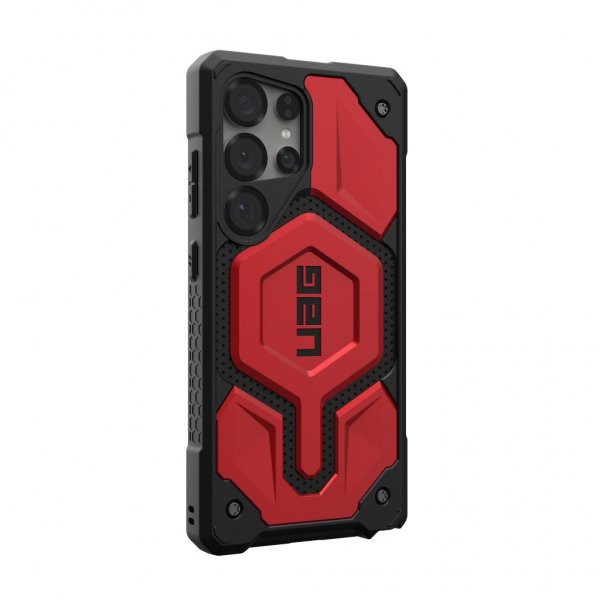 Urban Armor Gear (UAG) Samsung Galaxy S25 Ultra Deksel Monarch Pro MagSafe Crimson