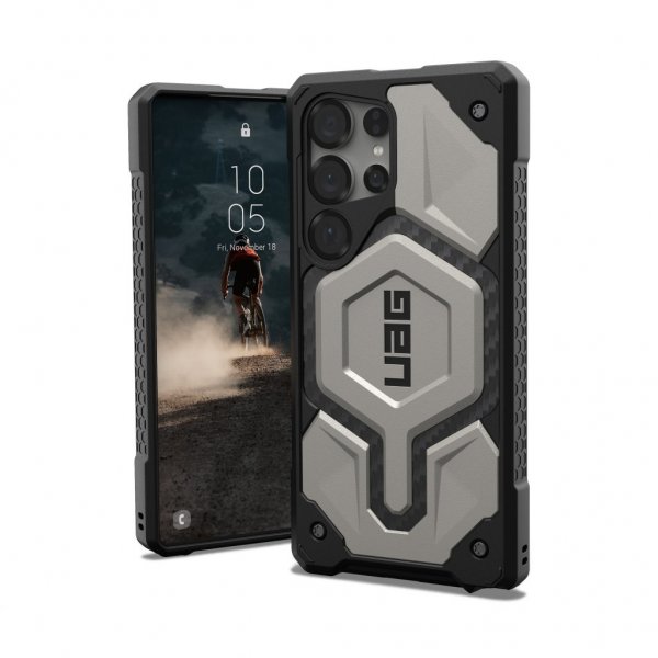 Urban Armor Gear (UAG) Samsung Galaxy S25 Ultra Deksel Monarch Pro MagSafe Titanium