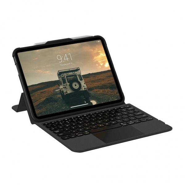 Urban Armor Gear (UAG) iPad 10.9 (gen 10)/iPad 11 (A16) Etui Innebygd Tastatur Nordic Svart