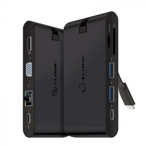 ALOGIC USB-C Travel Dock Pro 7 ports with 100W PD